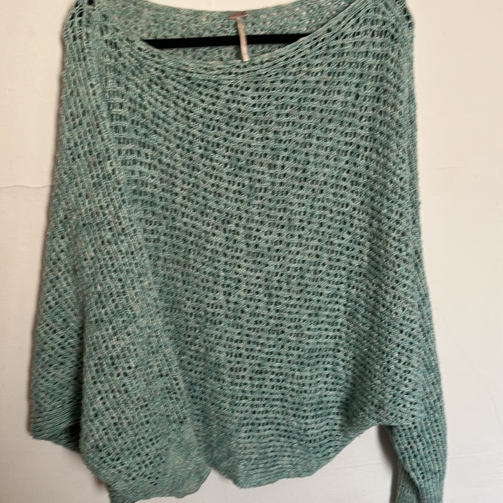 Free People Woven Sweater